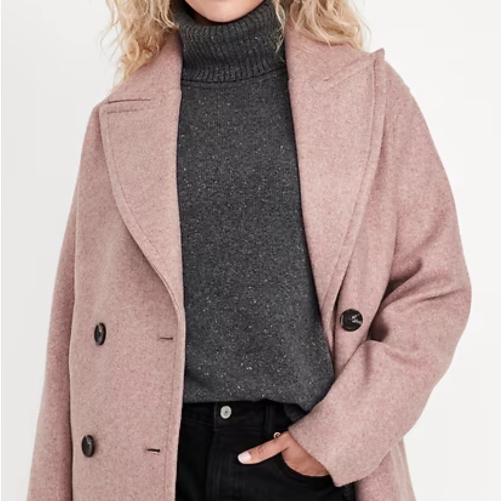 Old Navy Women’s Oversized Pea Coat Small ALMOST NEW